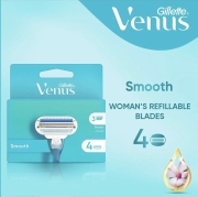 تیغ یدک ژیلت مدل Venus Smooth (بسته 4 عددی)